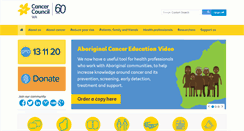Desktop Screenshot of cancerwa.asn.au